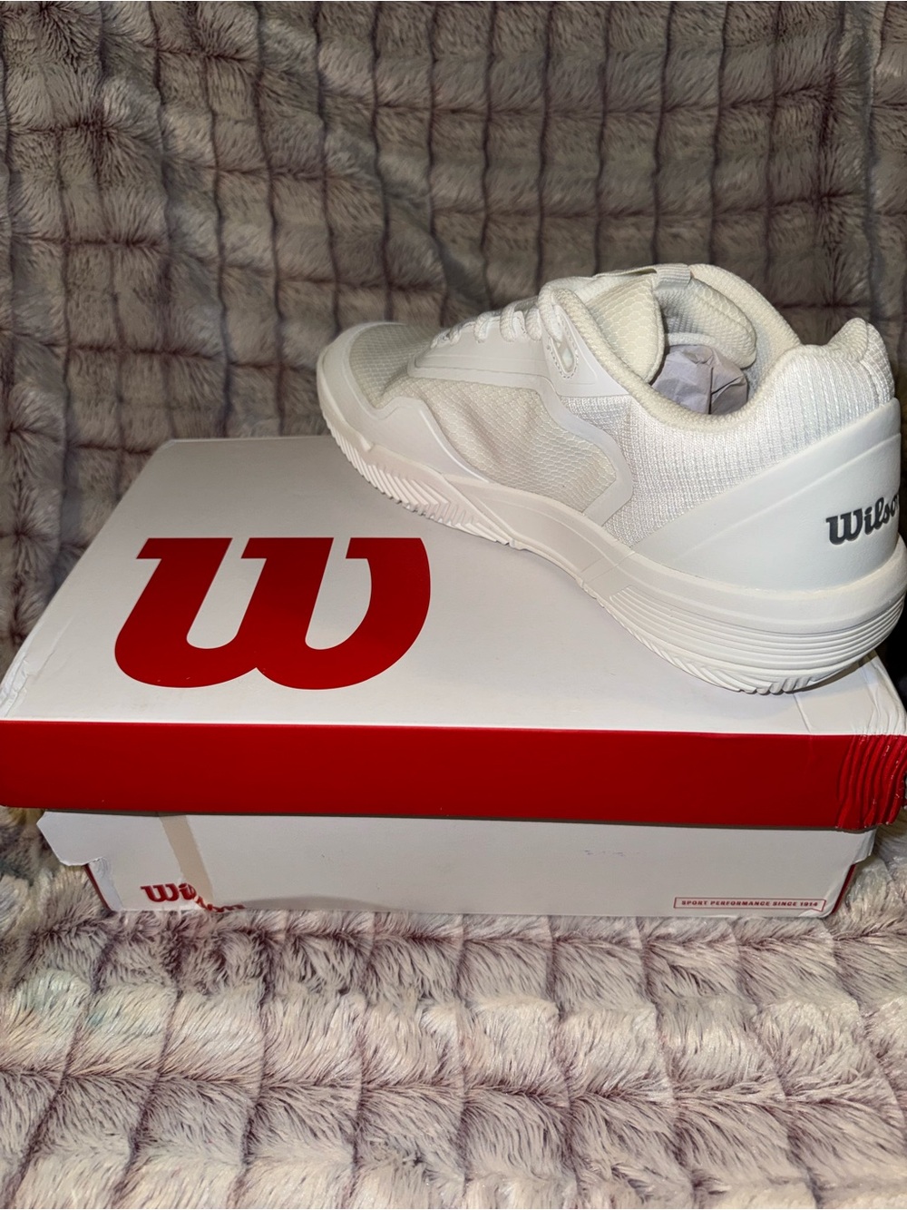 Wilson CourtGlide W Women’s Athletic Shoes White Silver - Picture 6 of 8